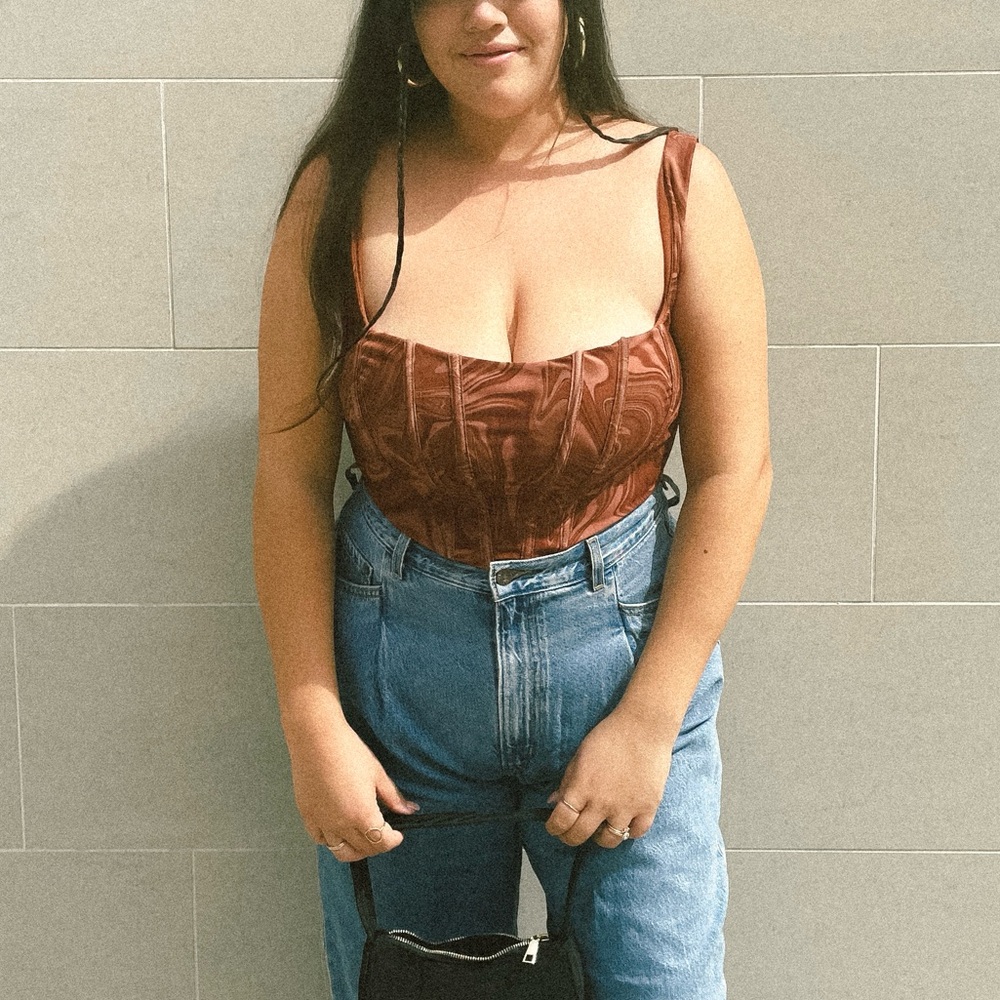 HOUSE OF CB corset top